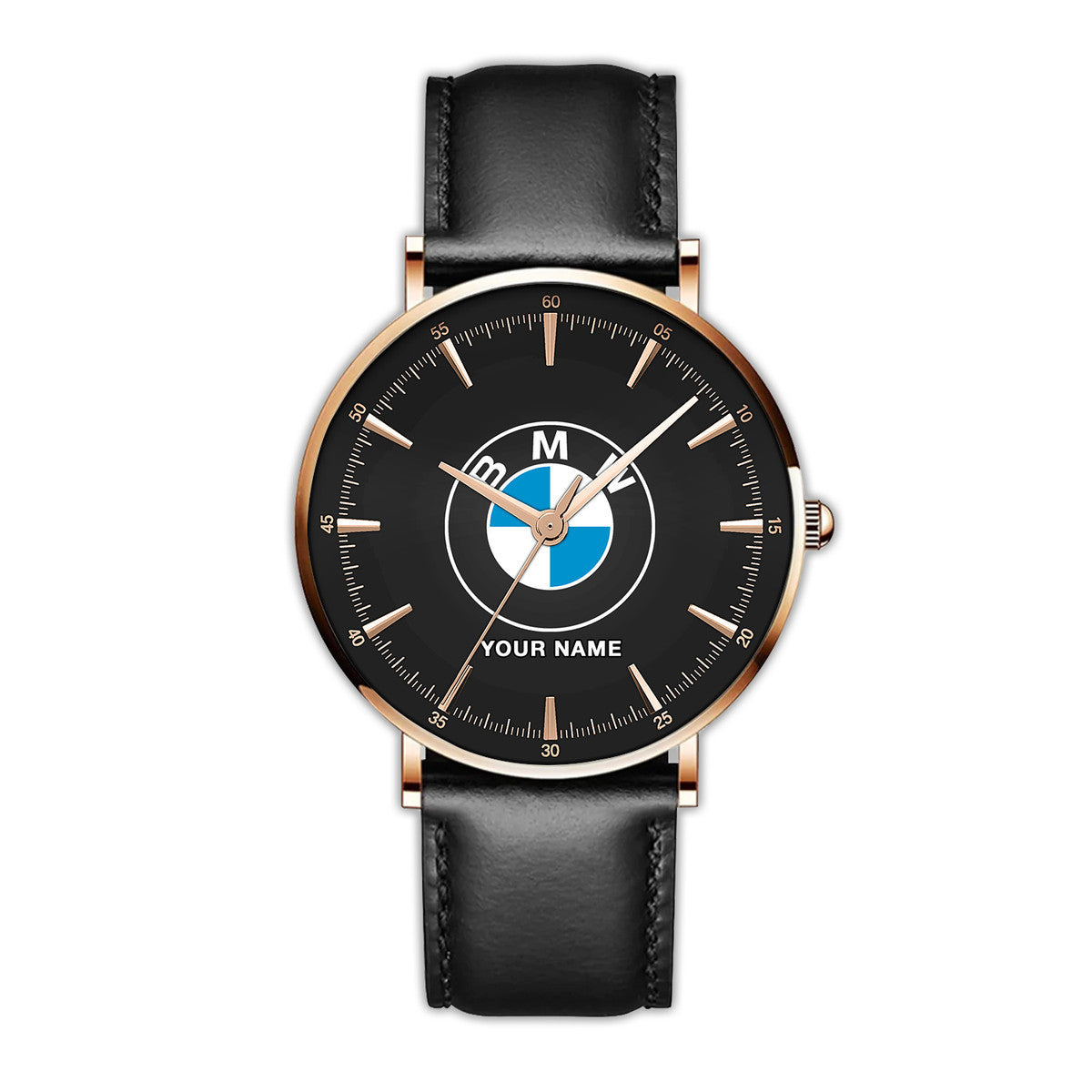 Personalized BW Quartz Leather Watch P290210