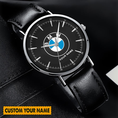 Personalized BW Quartz Leather Watch P290210