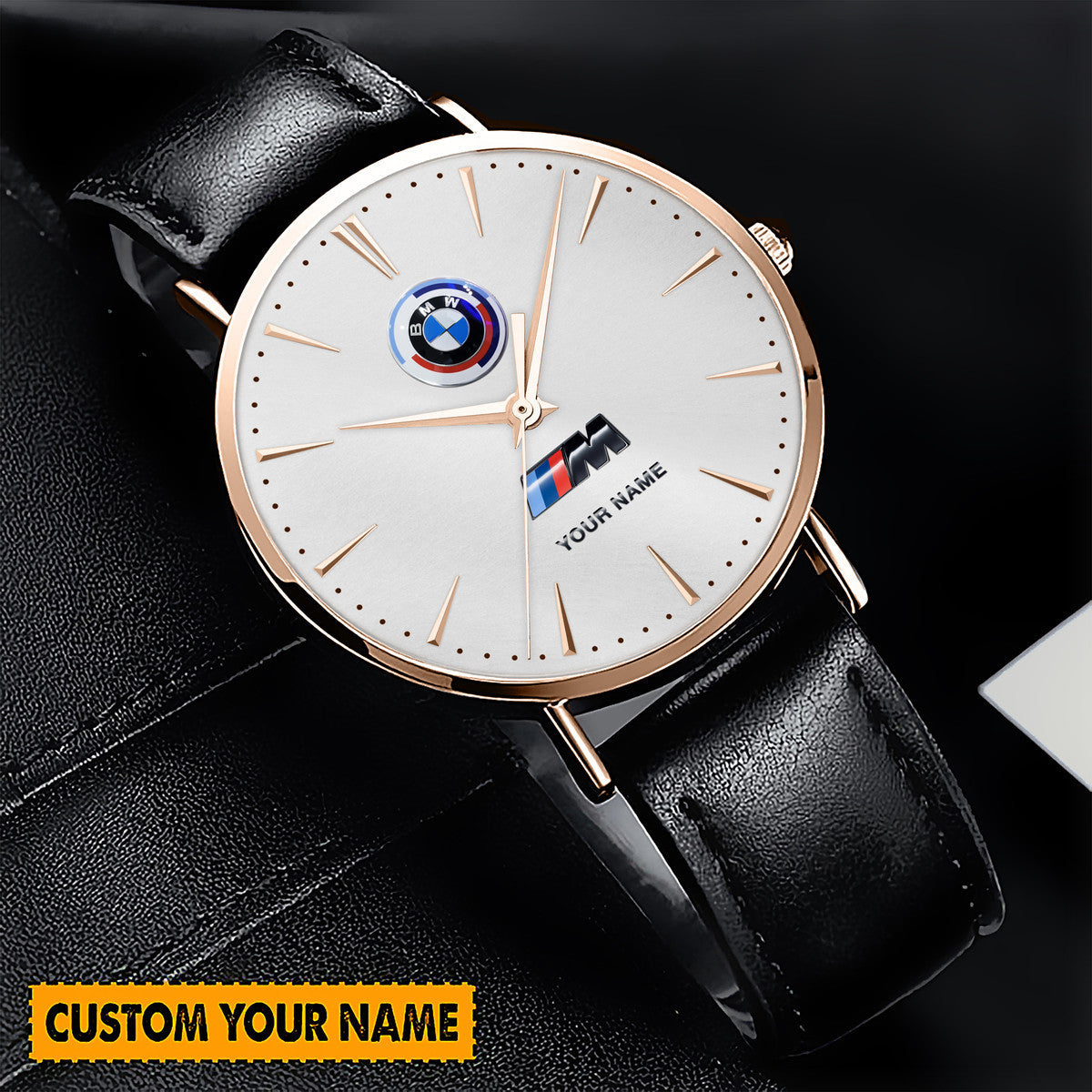 Personalized BW Luxury Quartz Leather Watch P050401