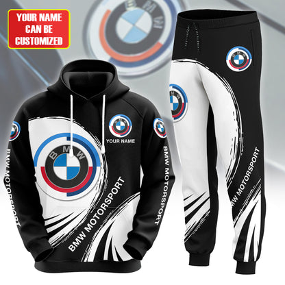 BW 3D All over Printed Hoodie and Sweatpants set