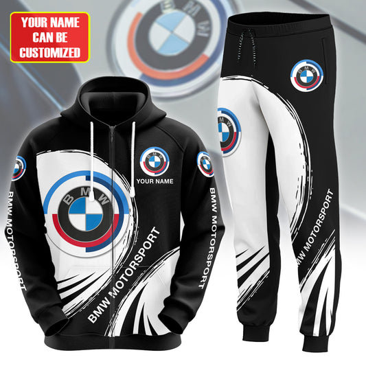 BW 3D All over Printed Hoodie and Sweatpants set