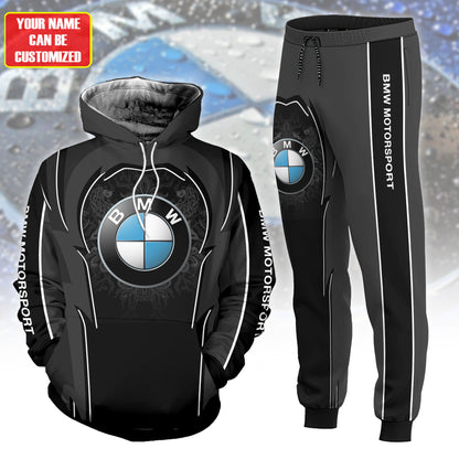 BW 3D All over Printed Hoodie and Sweatpants set