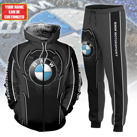 BW 3D All over Printed Hoodie and Sweatpants set