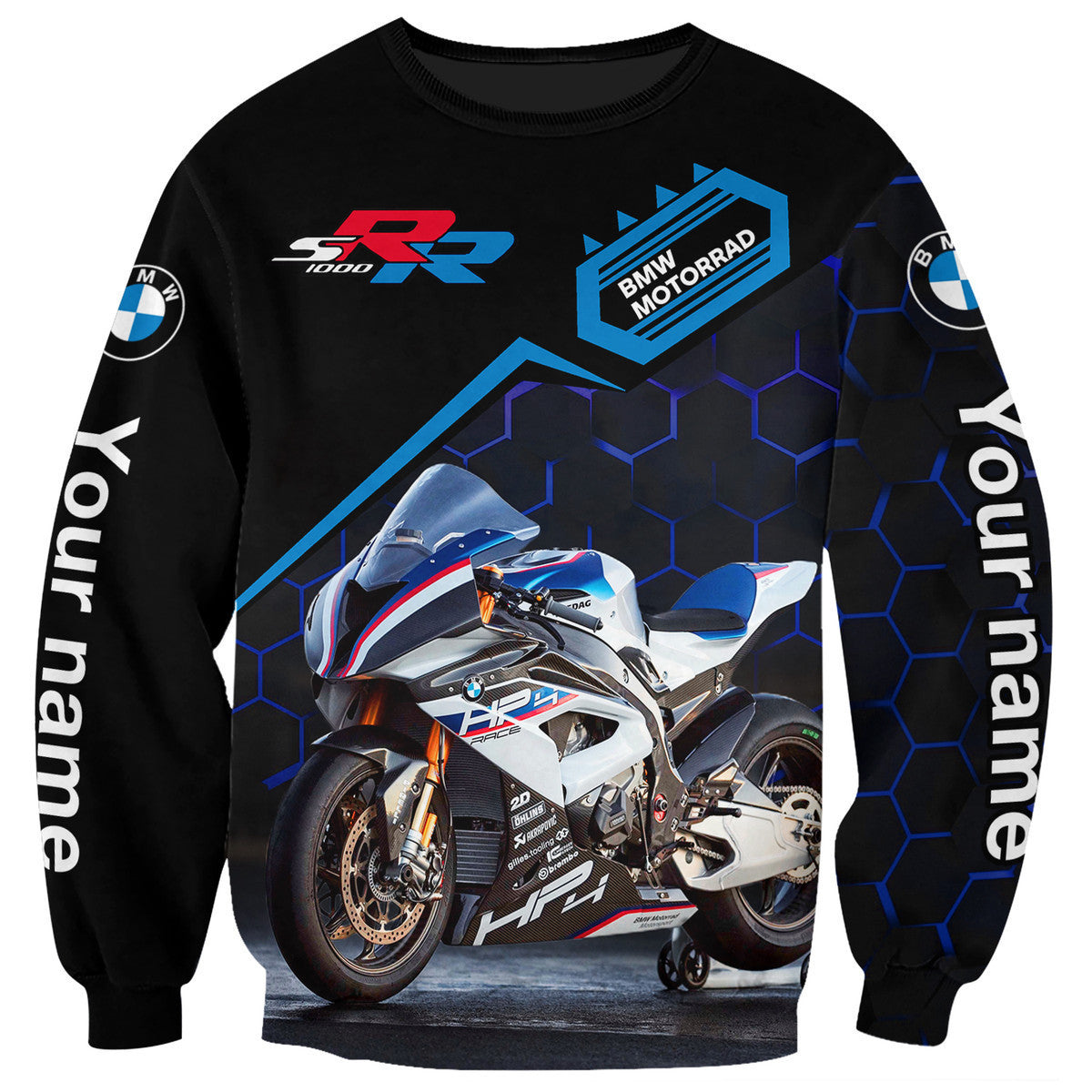 Personalized Name Bw Motorrad Q2 All Over Printed Unisex Shirt Q131007