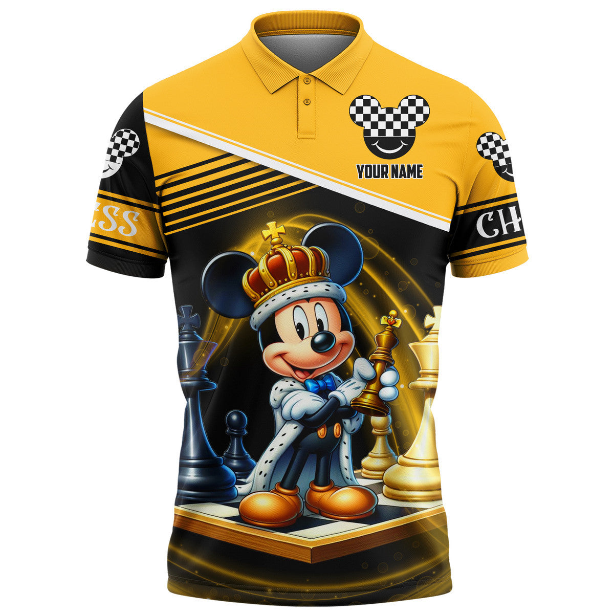Personalized Name Mk Chess All Over Printed Unisex Shirt Q020402