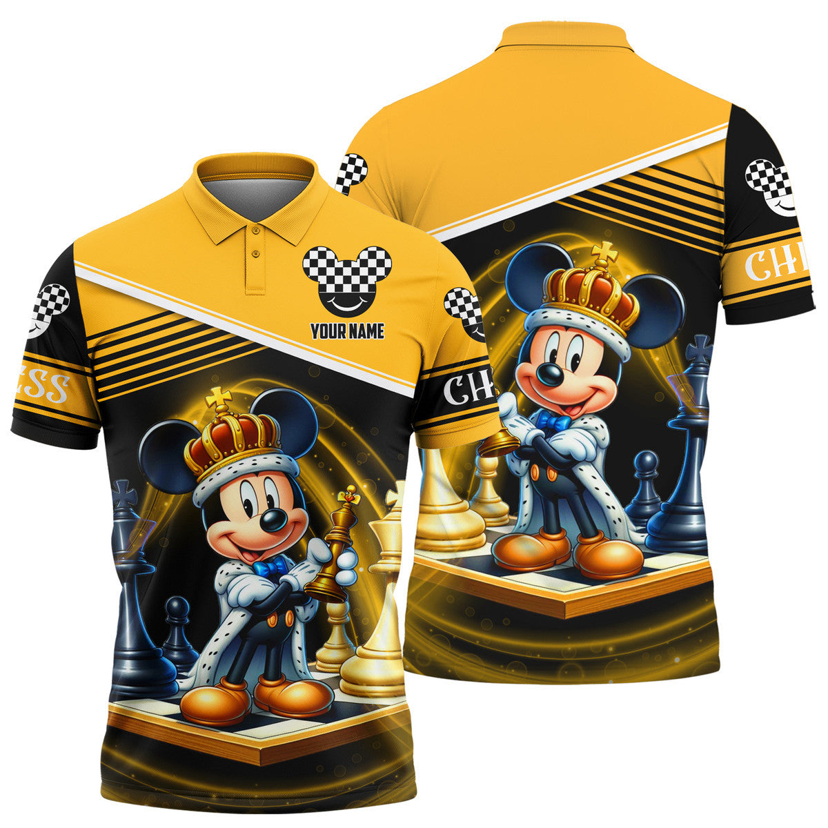 Personalized Name Mk Chess All Over Printed Unisex Shirt Q020402