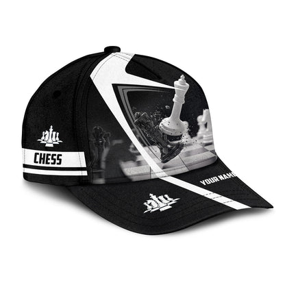 Personalized Name Chess Q3 Classic Cap Q230201