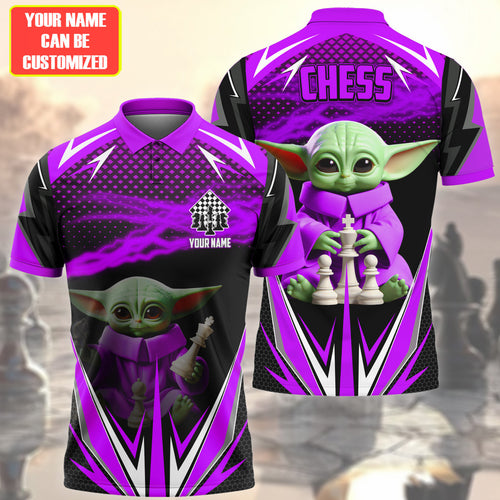 Personalized Name Yd Chess Purple Version All Over Printed Unisex Shirt Q040604