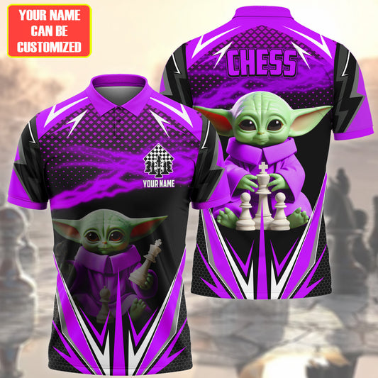 Personalized Name Yd Chess Purple Version All Over Printed Unisex Shirt Q040604