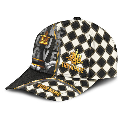 Personalized Name Chess Classic Cap Q150305