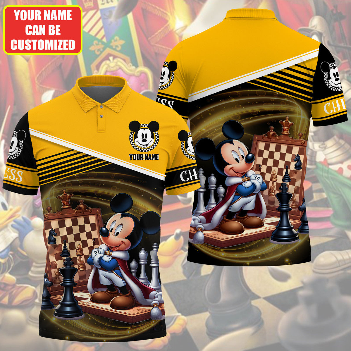 Personalized Name Mk Chess Q2 All Over Printed Unisex Shirt Q080401