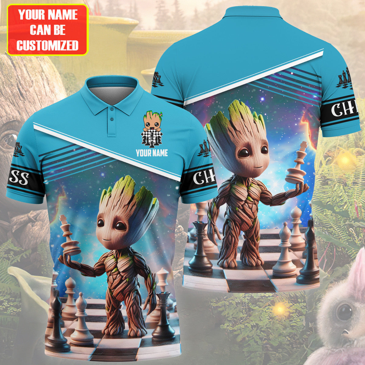 Personalized Name Gr Chess Q3 All Over Printed Unisex Shirt Q050603