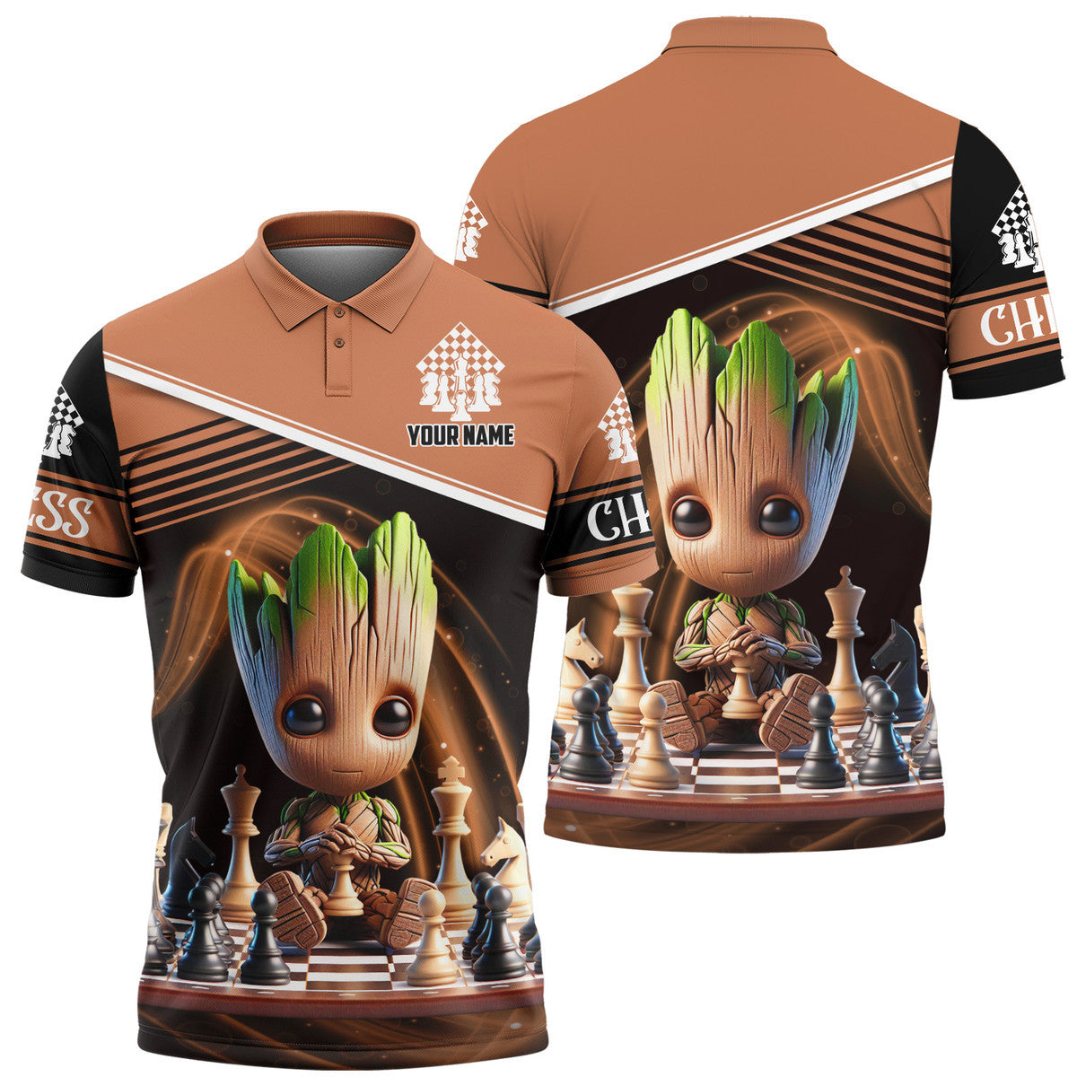 Personalized Name Gr Chess All Over Printed Unisex Shirt Q050601