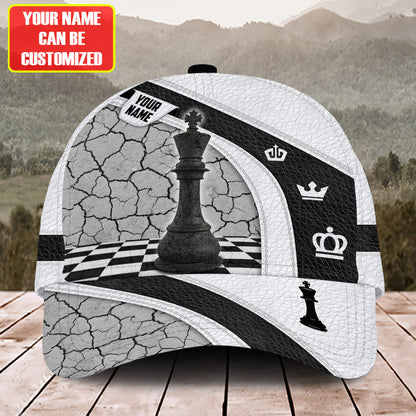 Personalized Name King Chess Classic Cap Q130302