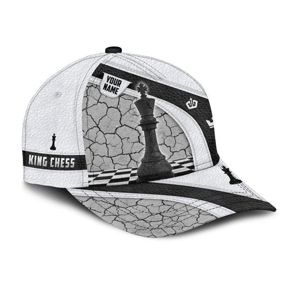 Personalized Name King Chess Classic Cap Q130302