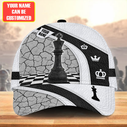 Personalized Name King Chess Classic Cap Q130302