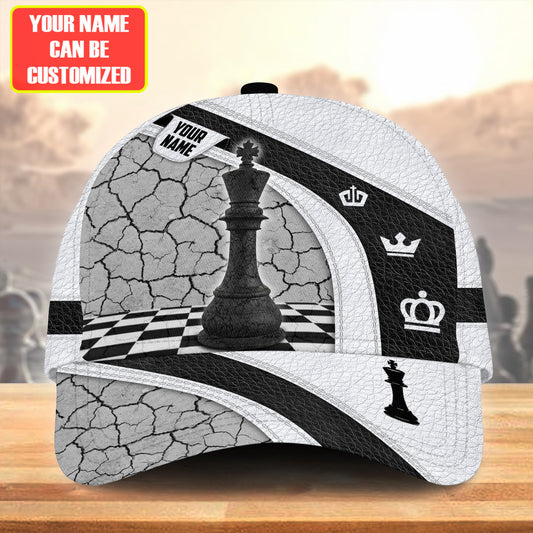 Personalized Name King Chess Classic Cap Q130302