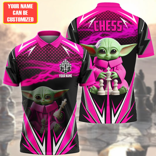 Personalized Name Yd Chess Pink Version All Over Printed Unisex Shirt Q040604