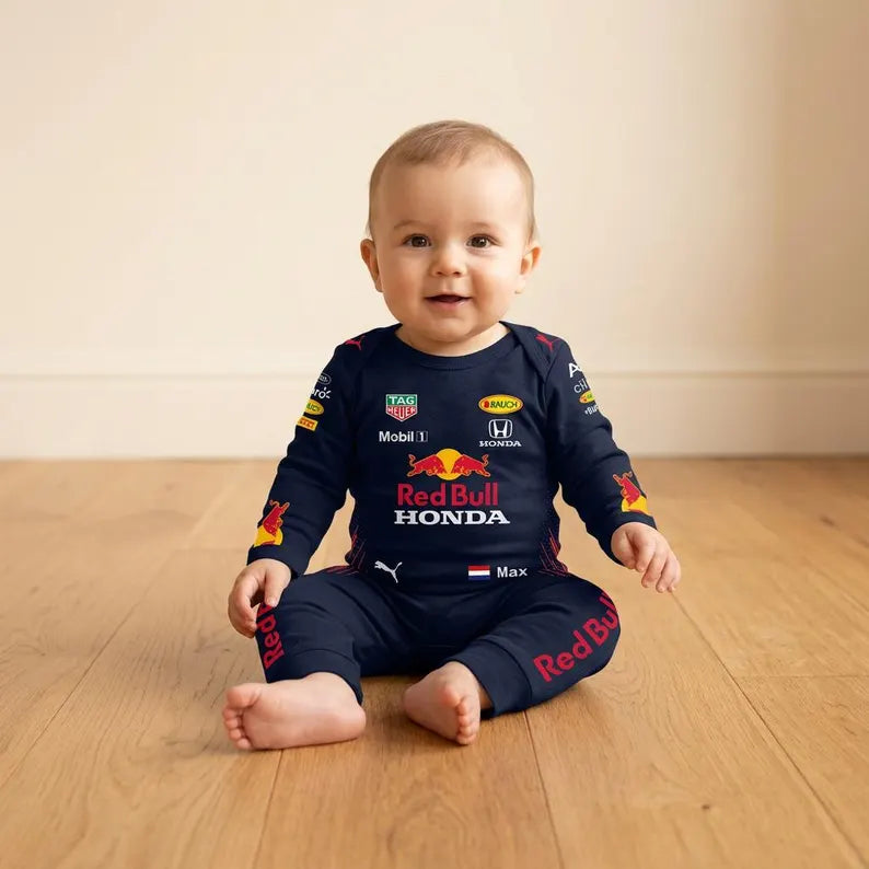 Formula 1 Inspired Baby Bodysuit – 2026 Racing Season – Newborn & Infant Racing Fan Outfit