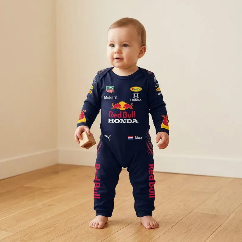 Formula 1 Inspired Baby Bodysuit – 2026 Racing Season – Newborn & Infant Racing Fan Outfit