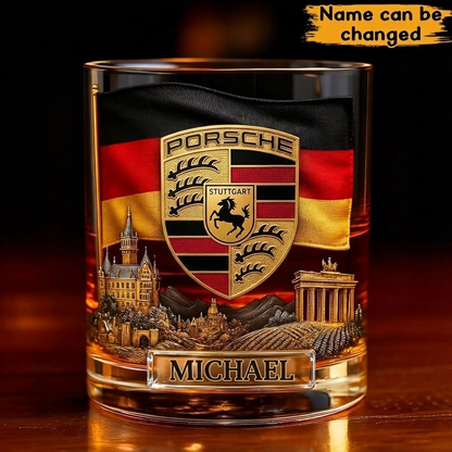 Personalized Pors 1931 Whisky , Pors Edition Whiskey Glass