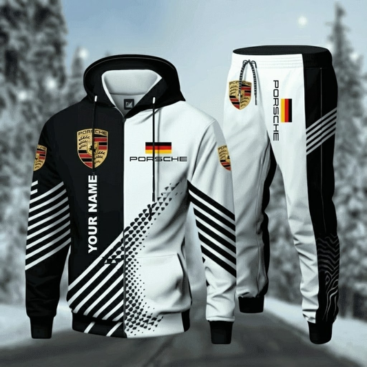 Personalized Pors Germany 3D Hoodie and Sweatpants set