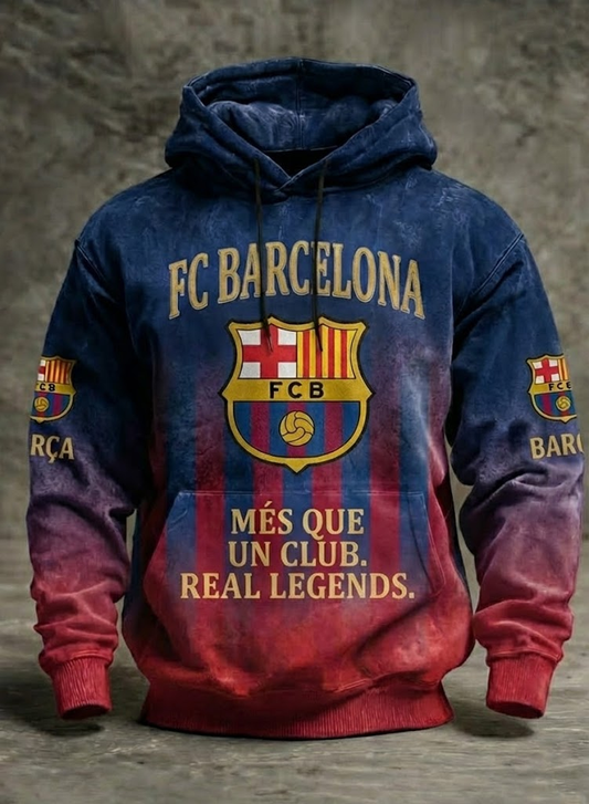 Customized Barca Real Legend Unisex Hoodie