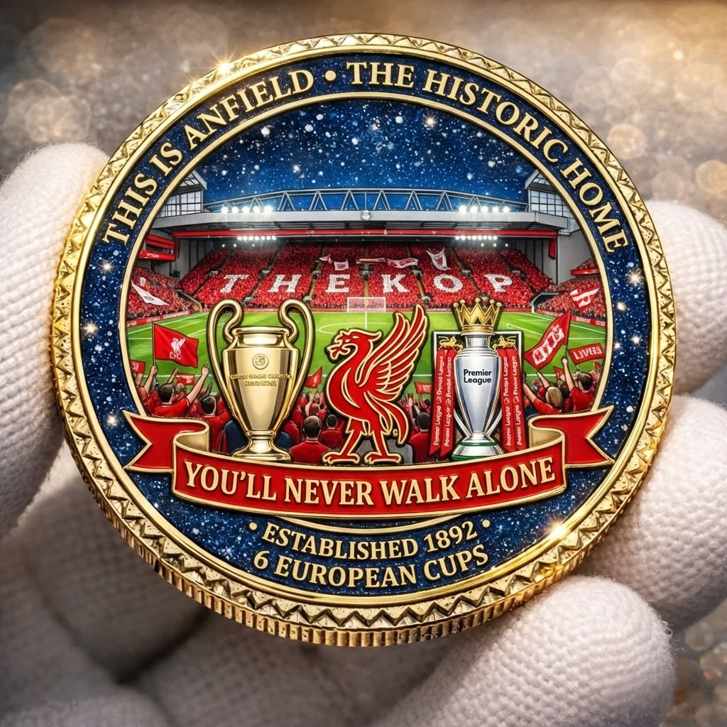 LFC Anfield Home Commemorative Coin – Gearprints