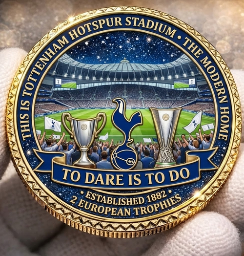 Tottenham Hotspur Stadium Commemorative Coin