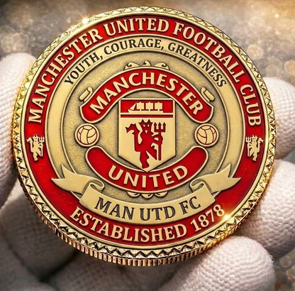 M.U The Red Devil Legacy Commemorative Coin