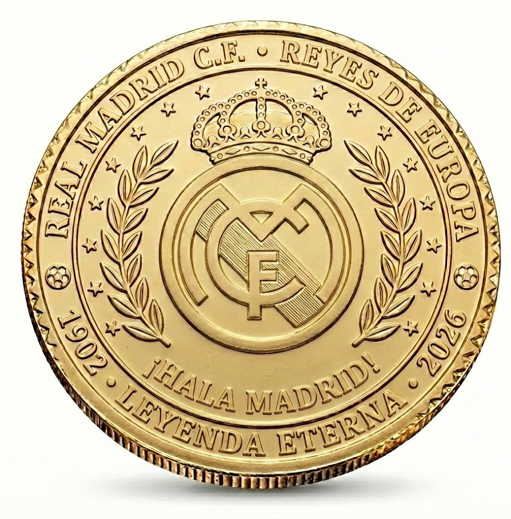 Real CF ihalamadrid! Commemorative Coin