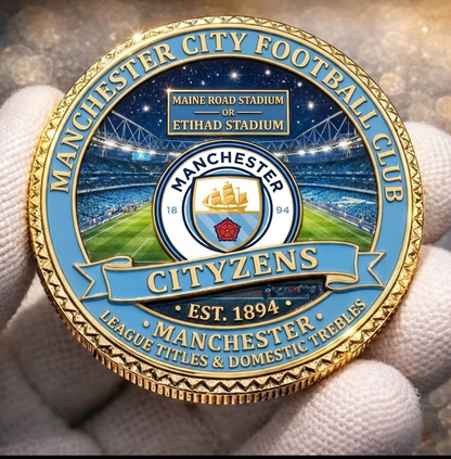 Manchester City Cityzens Football Club Home Commemorative Coin