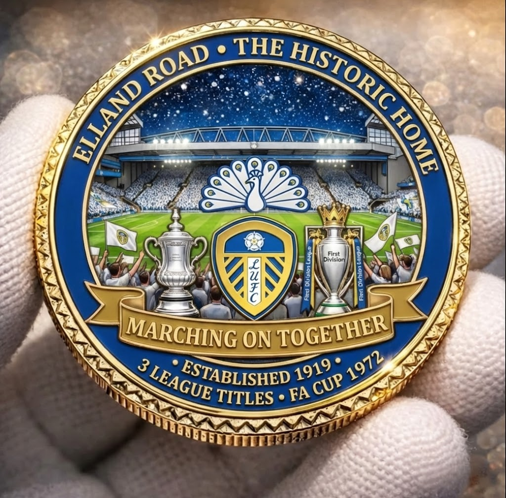 Leeds United Football Club Home Commemorative Coin