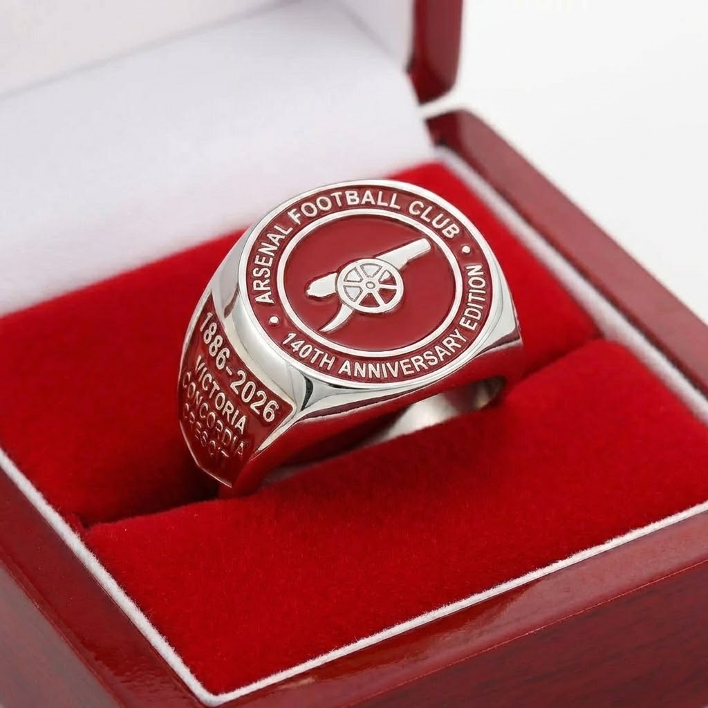 Arsenal FC 140th Anniversary Design Ring