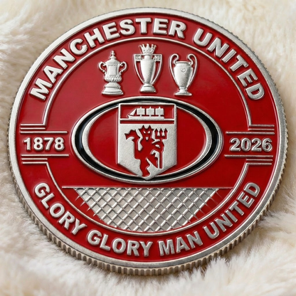 M.U Glory Glory Legacy Commemorative Coin