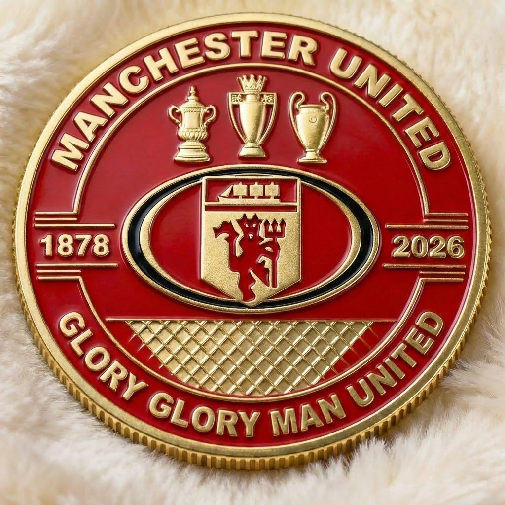 M.U Glory Glory Legacy Commemorative Coin