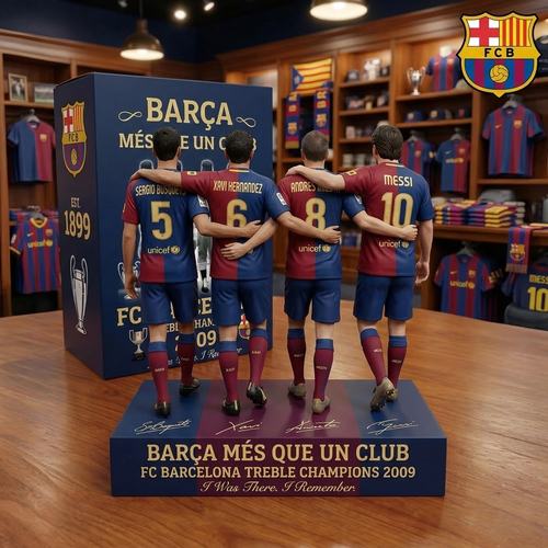 Barca FC Champions 2019 Acrylic Plaque – Barcelona FC Display Decor