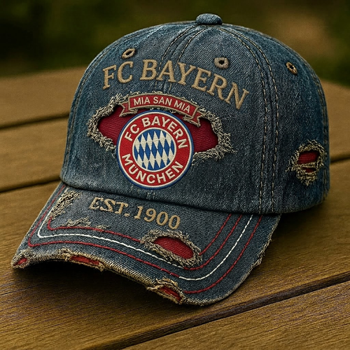 Bayern FC Denim Classic Cap Est.1900