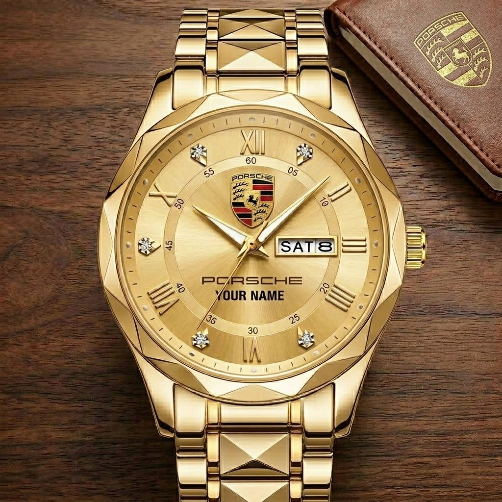 Personalized Porsche Paradise Alloy Charley Watch