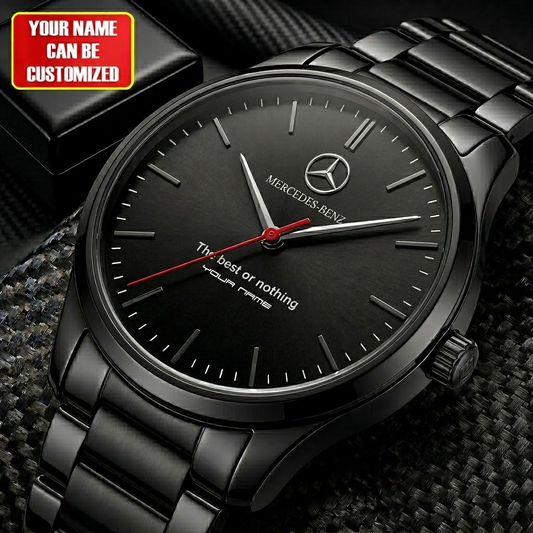 Personalized Merc Luxury Stainless Steel Quartz Watch