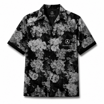 Merc Dark Flora Hawaii Shirt Beach Short