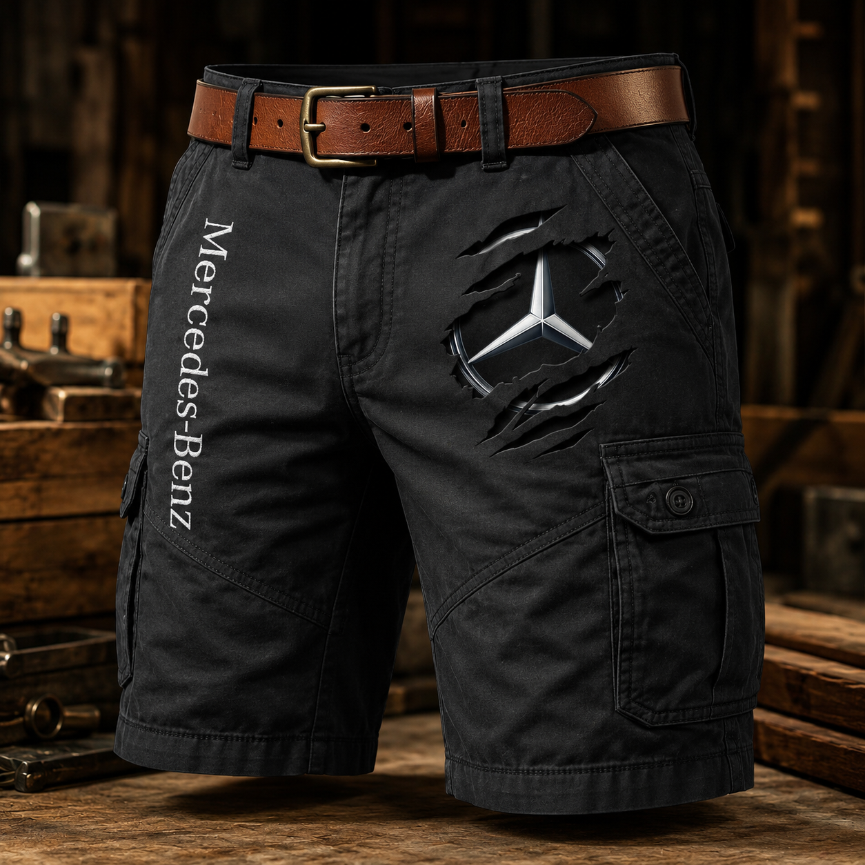 Personalized Merc 1926 Tactical Cargo Shorts
