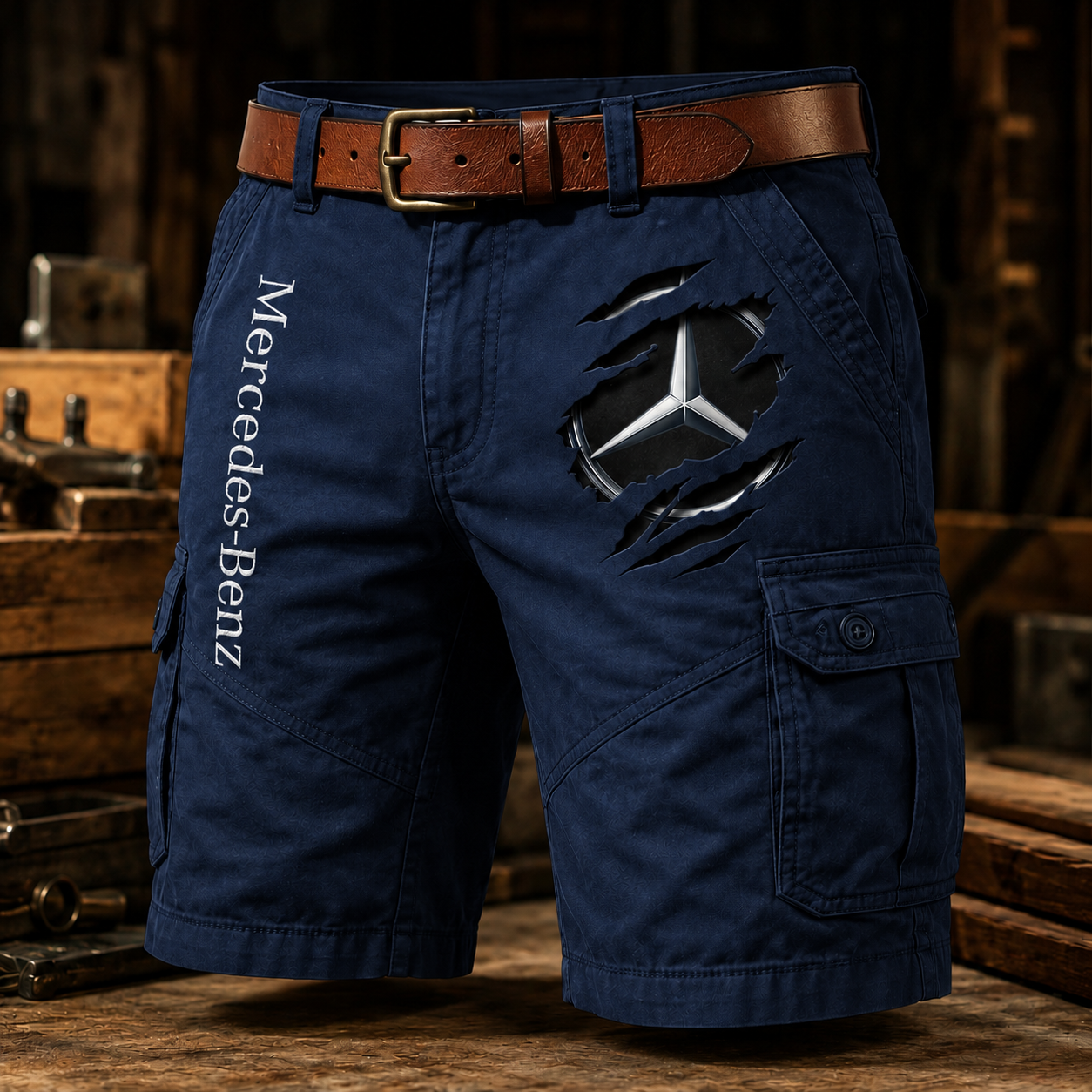 Personalized Merc 1926 Tactical Cargo Shorts