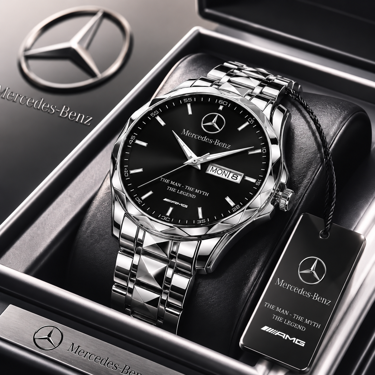 Personalized Merc The Legend Charley Watch