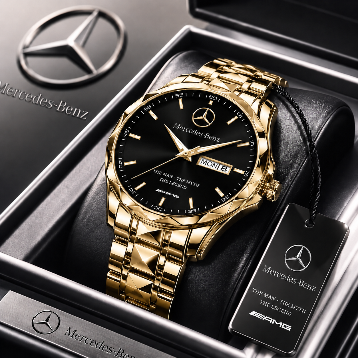 Personalized Merc The Legend Charley Watch