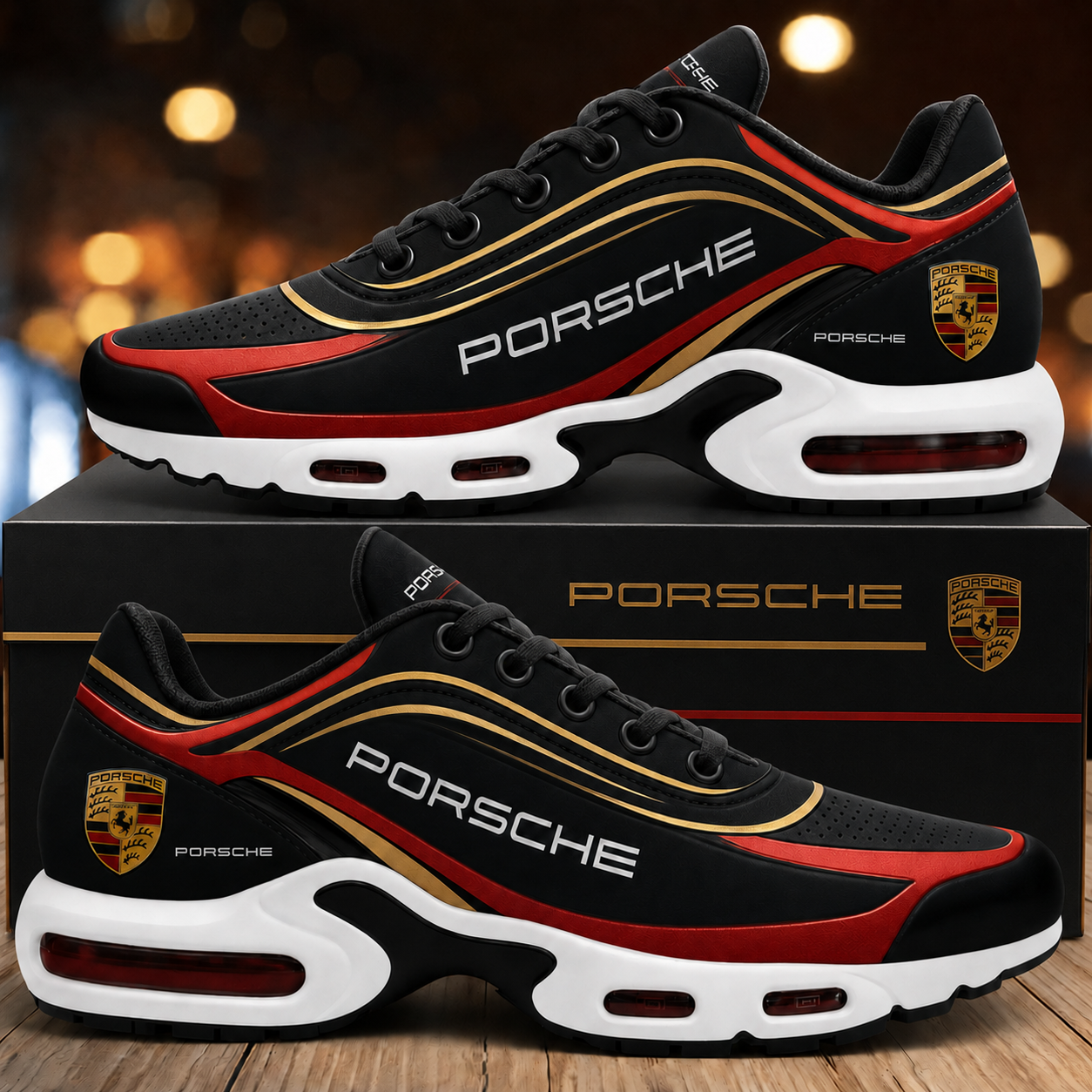 Personalized Pors 2026 Sport Air Cushion Sneaker