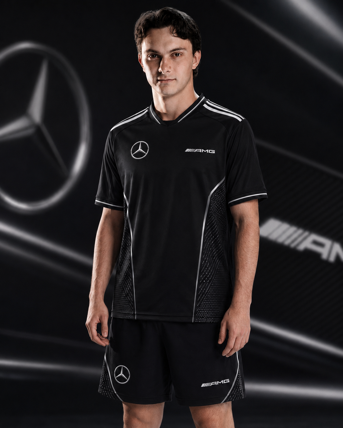 Personalized Merc Amg Sport All Over Printed Shirt