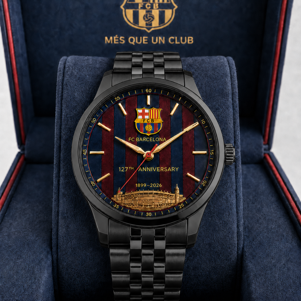 Barcelona FC Camp Nou Alloy Quartz Watch