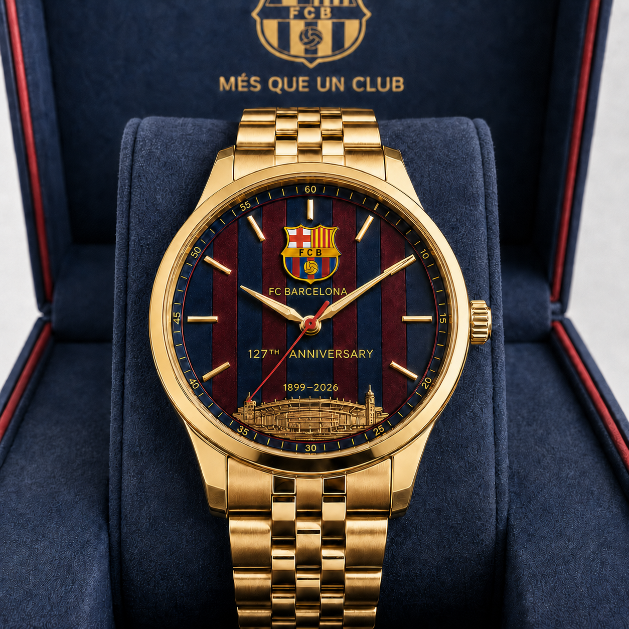 Barcelona FC Camp Nou Alloy Quartz Watch