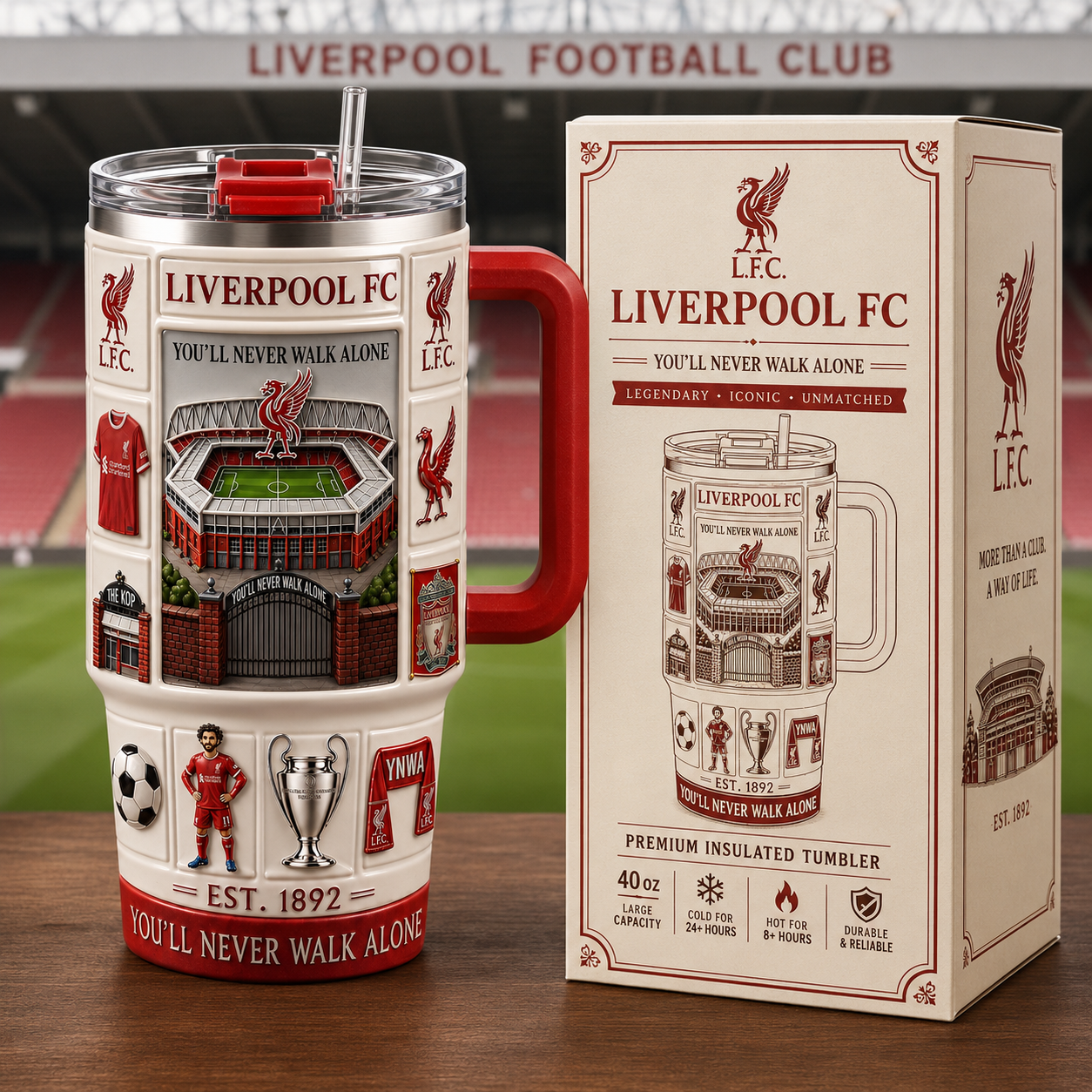 LVP FC Est.1892 Insulated Tumbler 30oz 40oz